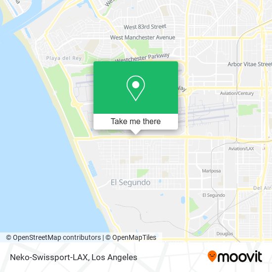 Mapa de Neko-Swissport-LAX