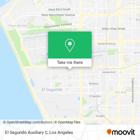 El Segundo Auxiliary C map