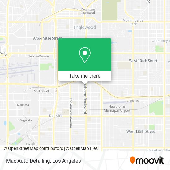 Mapa de Max Auto Detailing
