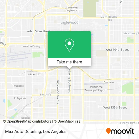 Max Auto Detailing map