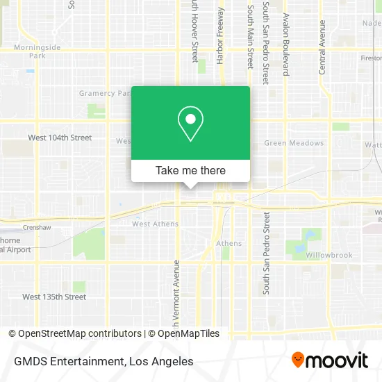 GMDS Entertainment map