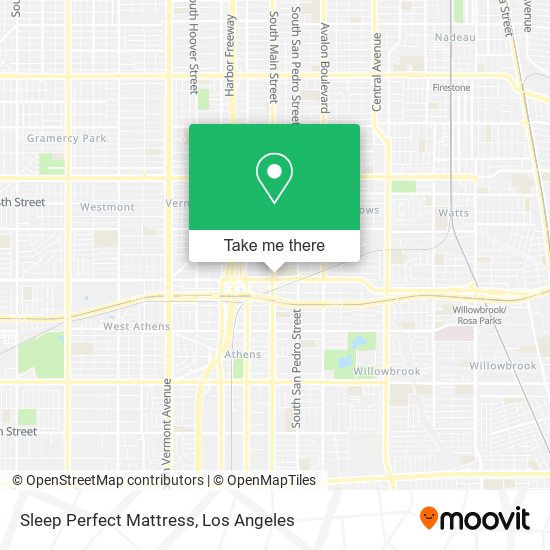 Sleep Perfect Mattress map