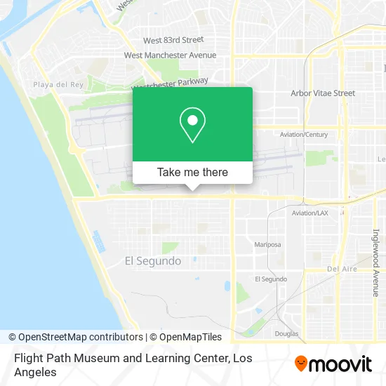 Mapa de Flight Path Museum and Learning Center