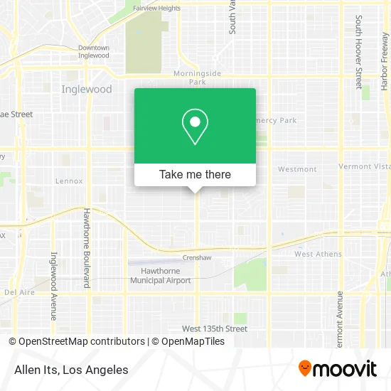 Allen Its map