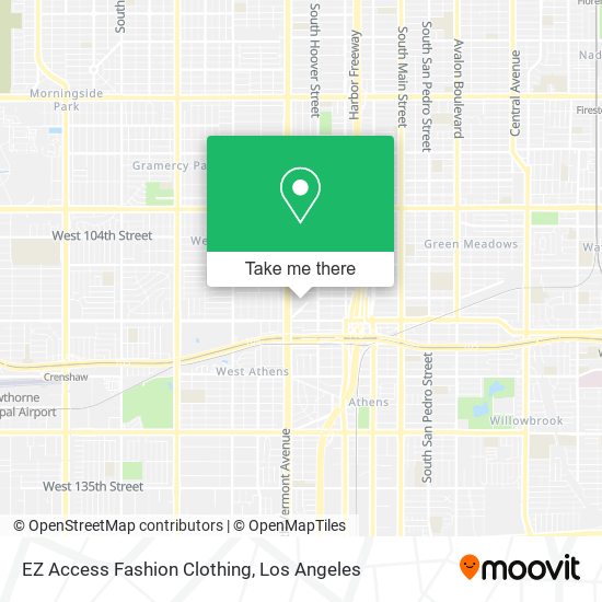 EZ Access Fashion Clothing map
