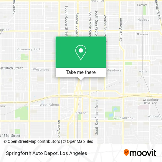 Springforth Auto Depot map