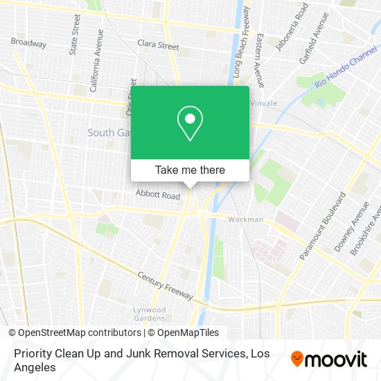Priority Clean Up and Junk Removal Services map