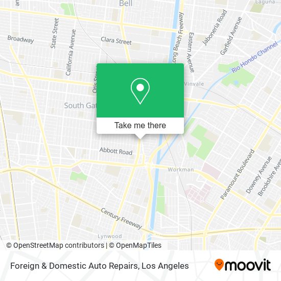 Foreign & Domestic Auto Repairs map