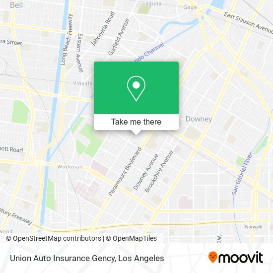 Union Auto Insurance Gency map