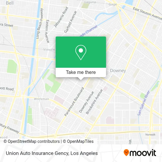 Union Auto Insurance Gency map