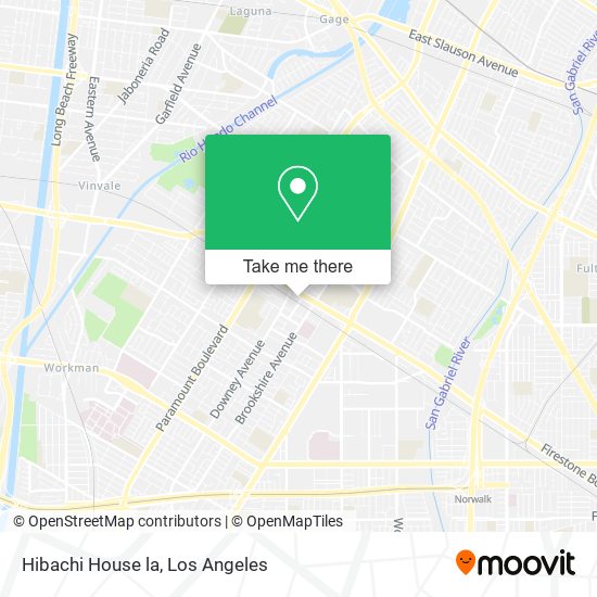 Hibachi House la map