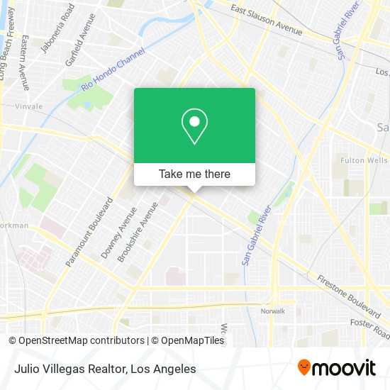 Julio Villegas Realtor map