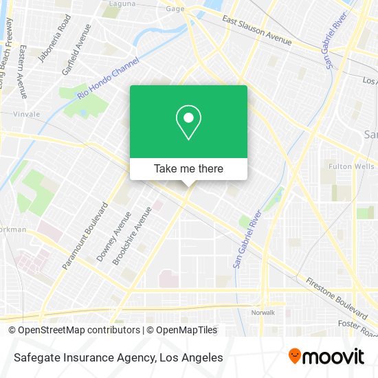 Mapa de Safegate Insurance Agency