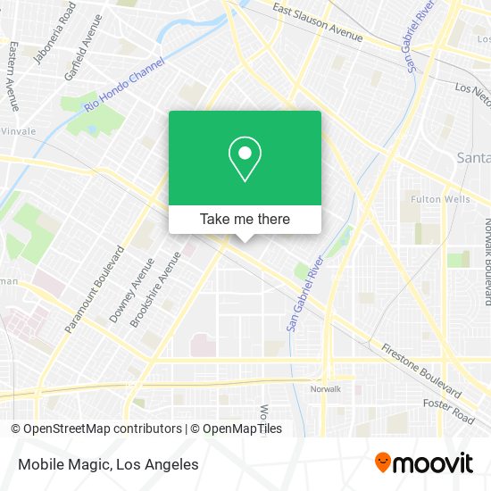 Mobile Magic map