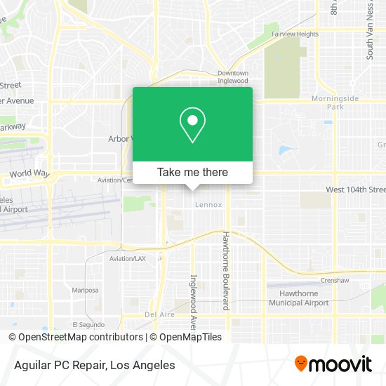 Aguilar PC Repair map