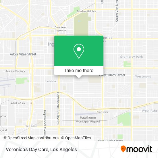 Veronica's Day Care map