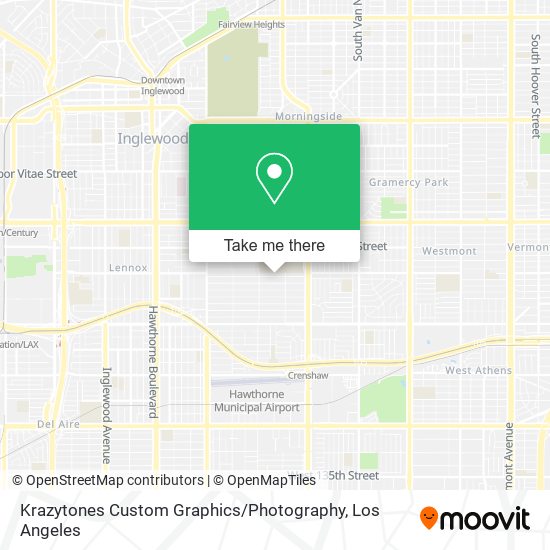 Krazytones Custom Graphics / Photography map