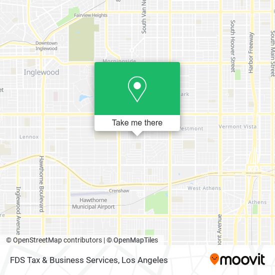 Mapa de FDS Tax & Business Services