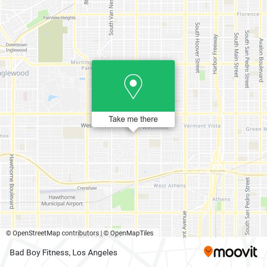 Bad Boy Fitness map