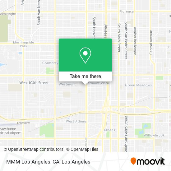 Mapa de MMM Los Angeles, CA