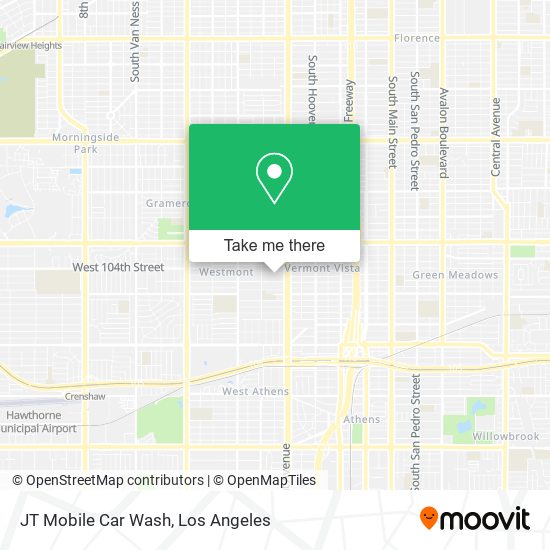 JT Mobile Car Wash map