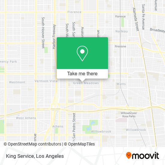 Mapa de King Service