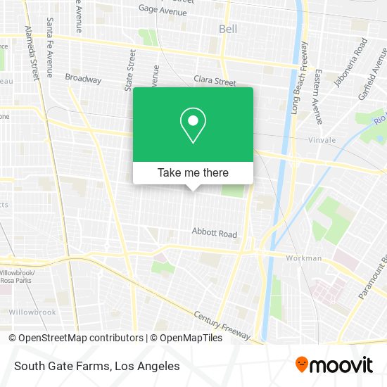 South Gate Farms map