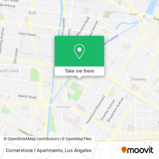 Cornerstone I Apartments map