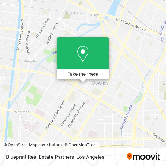 Mapa de Blueprint Real Estate Partners