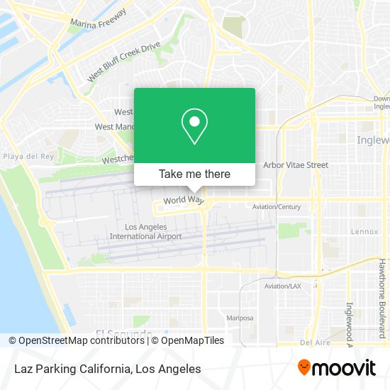 Laz Parking California map
