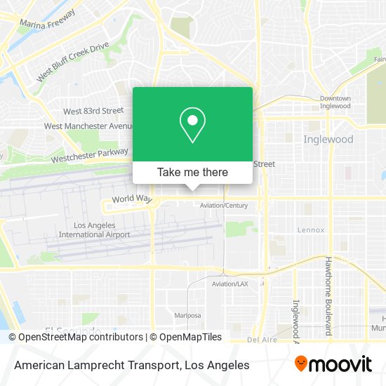 Mapa de American Lamprecht Transport