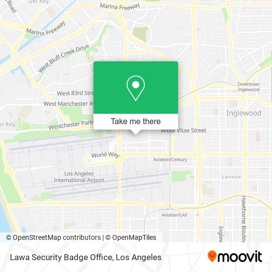 Lawa Security Badge Office map