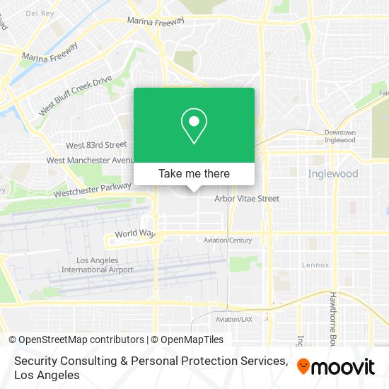 Mapa de Security Consulting & Personal Protection Services