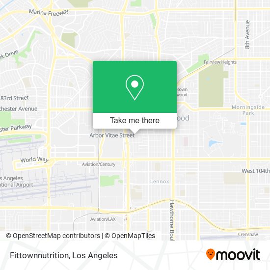 Fittownnutrition map