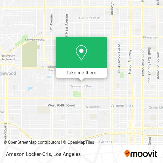 Amazon Locker-Cris map