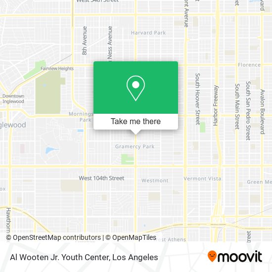Mapa de Al Wooten Jr. Youth Center