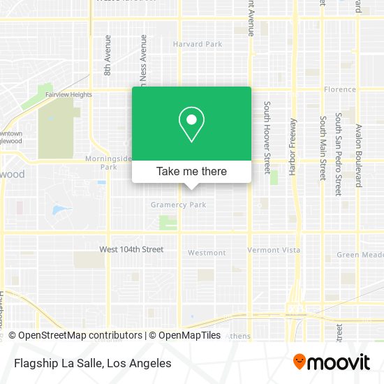 Flagship La Salle map