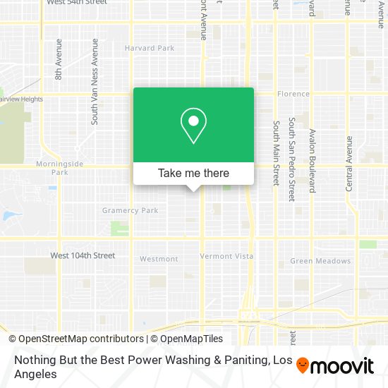 Nothing But the Best Power Washing & Paniting map