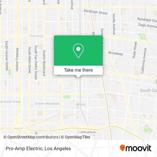 Pro-Amp Electric map