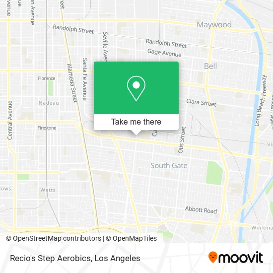 Recio's Step Aerobics map