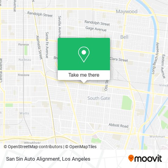 San Sin Auto Alignment map