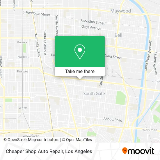 Cheaper Shop Auto Repair map