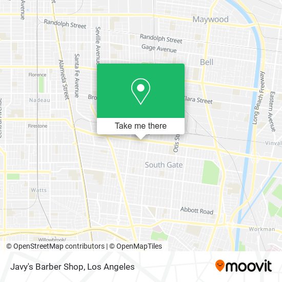 Javy's Barber Shop map