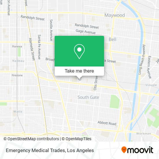 Mapa de Emergency Medical Trades