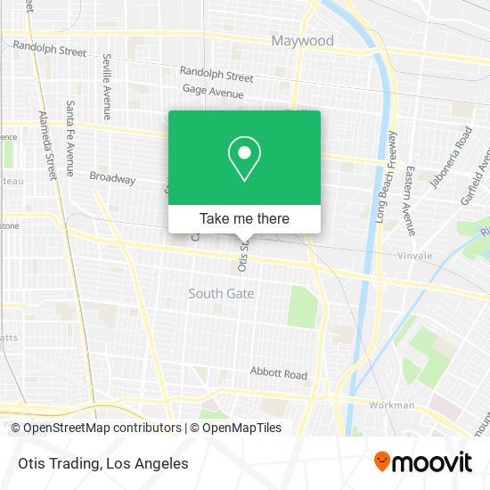 Otis Trading map