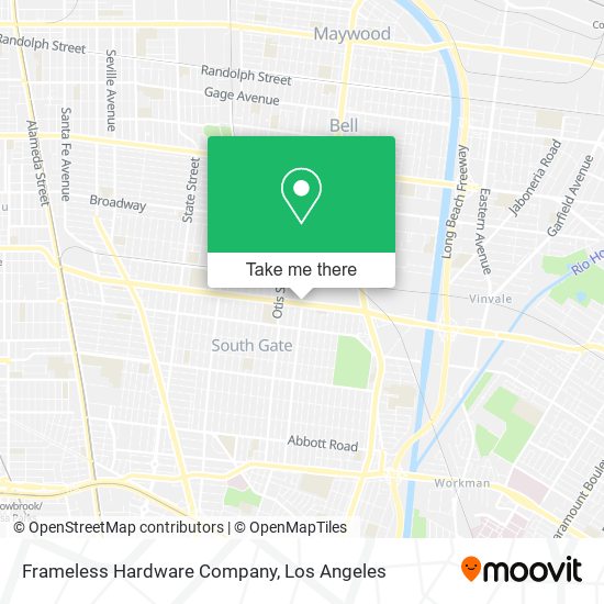 Frameless Hardware Company map