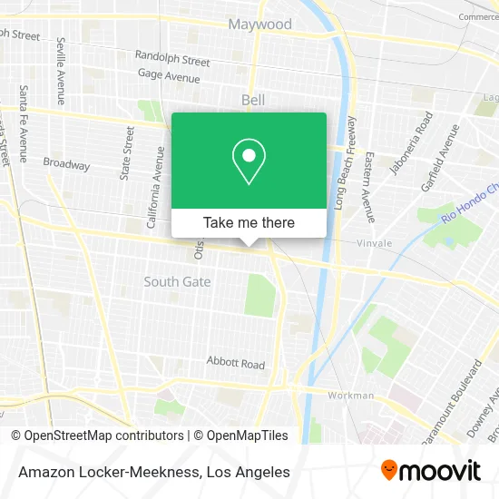 Amazon Locker-Meekness map
