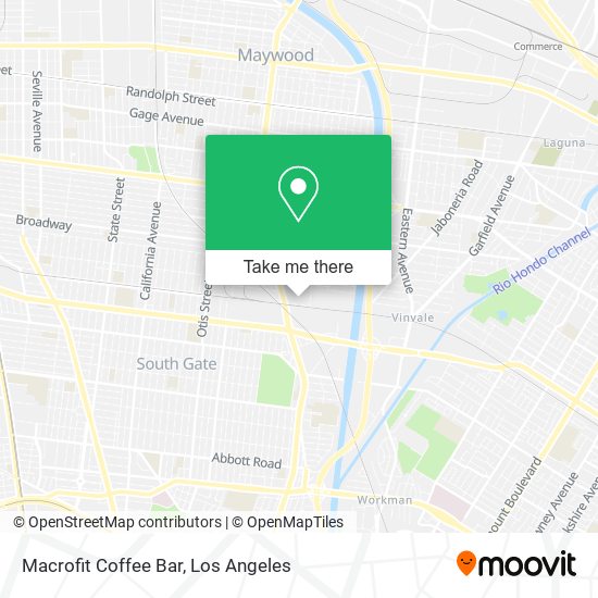 Macrofit Coffee Bar map