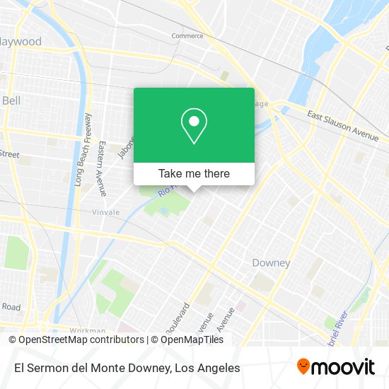 Mapa de El Sermon del Monte Downey