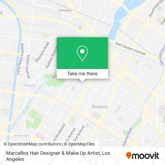 Marcellos Hair Designer & Make Up Artist map